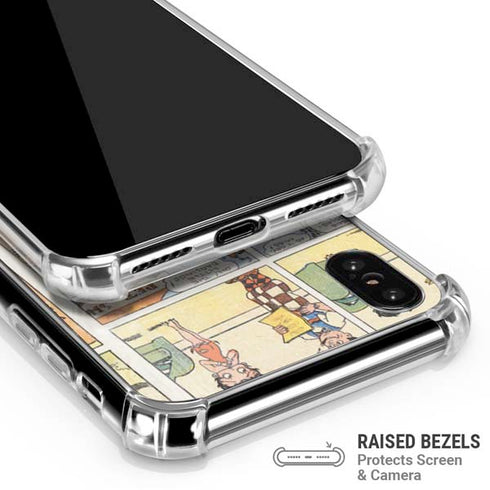 Betty Boop Comic Strip iPhone XS Max Clear Case